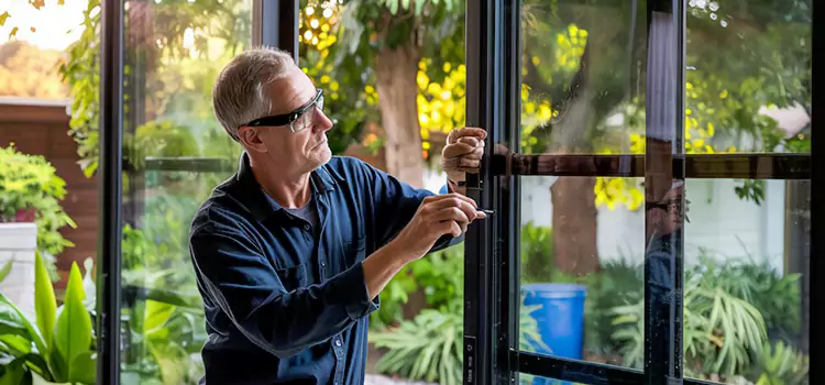 Replacing Sliding Door Lock Palisades Park